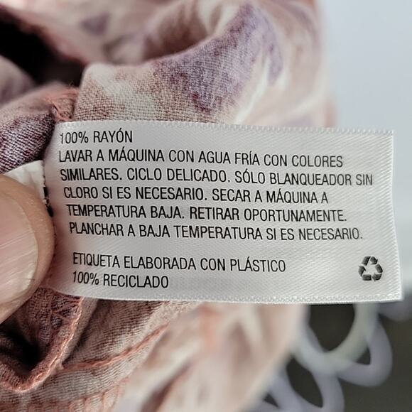 Knox Rose Short Sleeve Mid-Length Dress, Cognac Print, Sz L, NWT - Picture 5 of 7